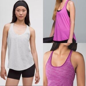 Lululemon Women's Racerback Tank Tops x3 Bundle